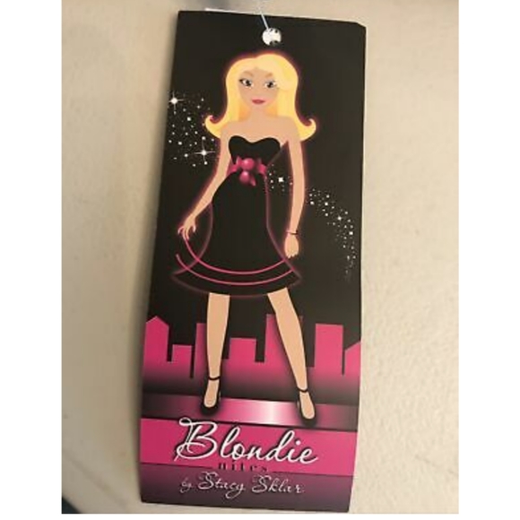 BLONDIE NITES Size 5 Silver Dress Maxi, Sleeveless - Picture 4 of 4